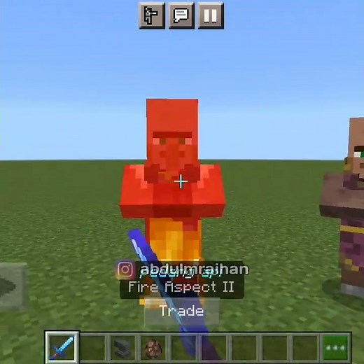 CARA MEMBUAT PEDANG API SEPERTI DI MINECRAFT
