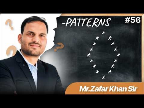 56. Python Star Pattern Program Explained by Zafar Sir