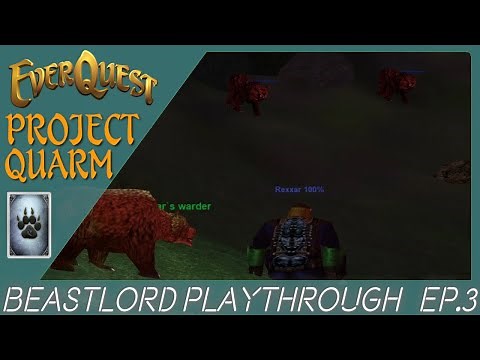EverQuest Project Quarm | Beastlord 27+ | Luclin Only Leveling | Marus Seru & Hollowshade Moor