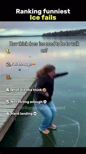 Ranking funniest Ice fails😂