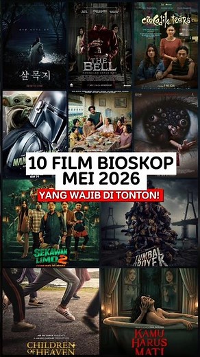 10 Film Bioskop Mei 2026 Paling Ditunggu | Wajib Nonton!