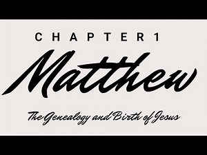 Matthew Chapter 1 (Audio Bible) | The Genealogy and Birth of Jesus | NIV Reading