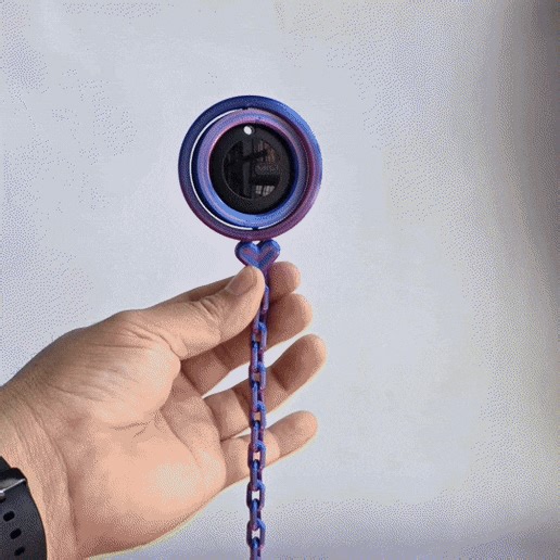 mili tag/ air tag case spinner keychain