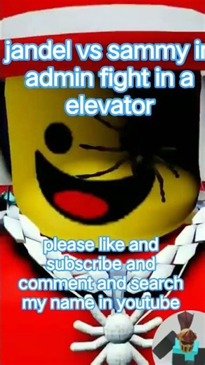 r #roblox in elevator sammy and jandel were fighting in elevator but a new fight