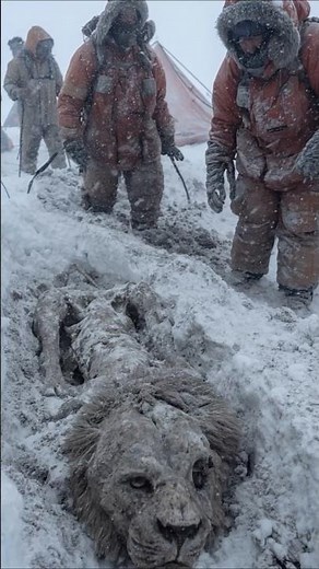 Prehistoric Lion Found Perfectly Frozen in Russian Permafrost