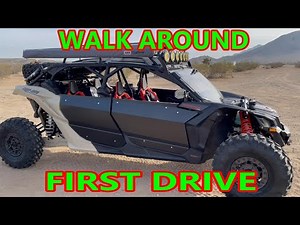 2022 Can-Am Maverick Maxx XRS Turbo RR. First Ride, Break In ,and Mod Overview.