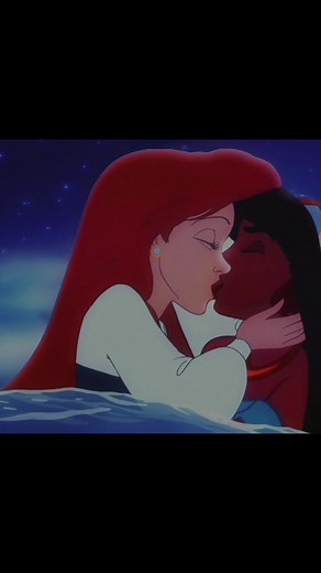 Lesbian disney is fun #disneyprincess #jasmine #ariel