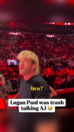 Happy Punch on Instagram: "Logan Paul was chirping Anthony Joshua before he knocked out Jake Paul 😅 (via @mostvaluablepromotions)"
