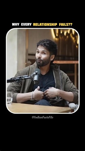 Why every Relationship Fails?? #shorts #relationship #shahidkapoor