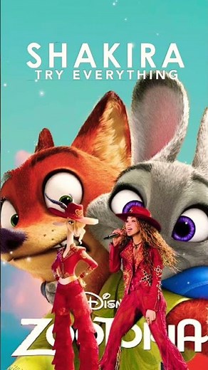 Shakira-Try Everything (From Disney Zootopia) #shakira #disney #zootopia
