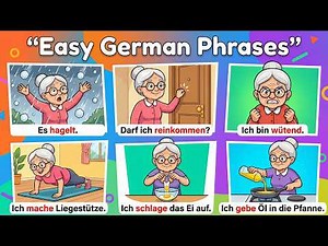 German Phrases Everyone Should Know 🤯 | Simple Sentences for Everyday Use 🌟