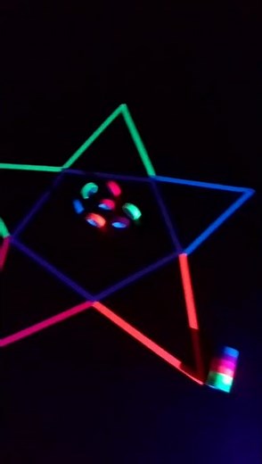 UV Neon Glow Tape Set – Fluorescent Party Gaffer Rolls