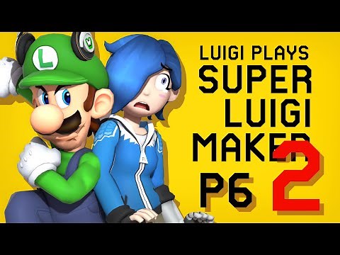 TARI TIME | Luigi Plays SUPER LUIGI MAKER 2 - PART 6 ft. Tari