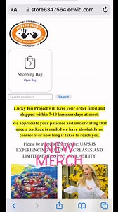 4.3K views · 38 reactions | New merch and restock!! https://luckyfinproject.org/market/ | Lucky Fin Project | Facebook