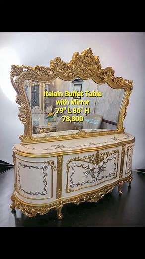 16 shares | Available Buffet Tables with Mirror and Cabinets House of Mary | House of Mary | Facebook