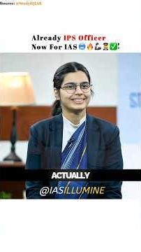 IPS Officer To IAS 🔥🦾👩‍✈️ Anushtha Kalia | Upsc Interview