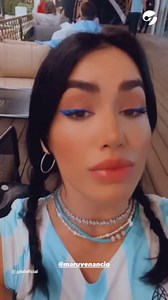 Mundial de Qatar 2022. Lali mostró cómo vive el partido de Argentina - Croacia