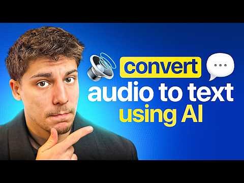 How to Get Your Speech to Text in Minutes With AI Transcription (Easy to Use!)