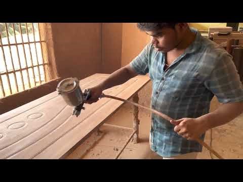 Manufacturing and pressing of flush doors|wooden door manufacturing process