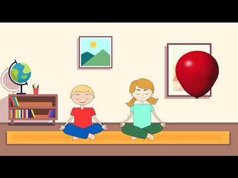 Two minutes Mindfulness: Balloon Breaths/Belly Breaths - Breathing exercise for Children