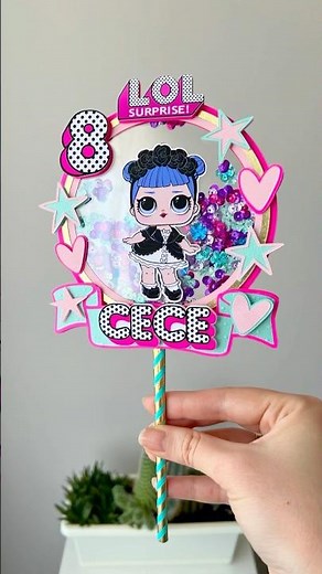 LOL Surprise Doll Birthday Cake Topper