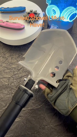 One shovel, endless uses. Perfect for camping, hiking & emergency prep—your new go-to gear.#multitool#shovel #survivalshovel #multitoolshovel #outdoorgears