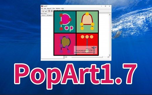 【安装教程】popart1.7单倍型PopArt软件单体型网络(Haplotype Network)
