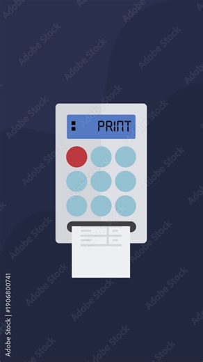 Business using online invoice maker machine to generate invoices for customers. Portable invoice machine printing invoices and bills.