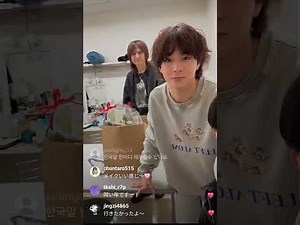 260209 한일가왕전 신노스케 인스타라이브 sinnoske instagram live 木本慎之介 スタライブ