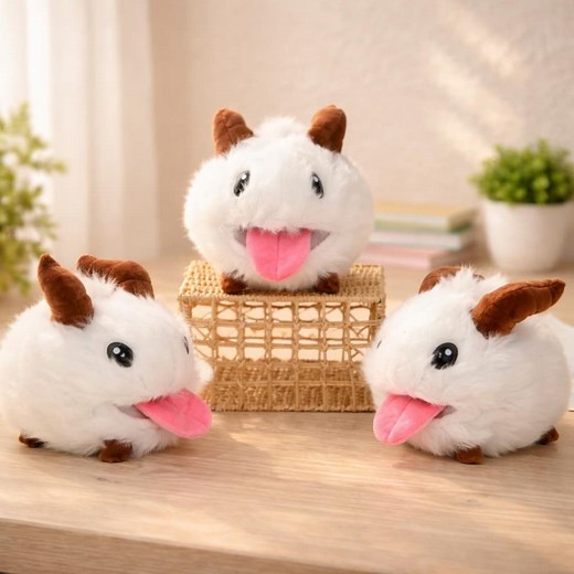 League of Legends Inspired Poro Plush Toy, Adorable Handmade Stuffed Plushie Gift - Etsy Canada