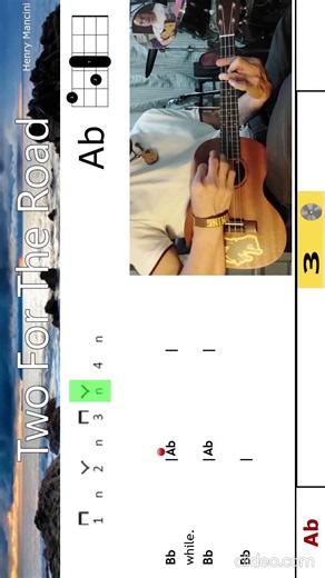 Two For The Road: Can You Do All 22 Chords? - Ukulele Chords & Lyrics - 3/3 @TeacherBob ​