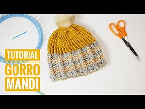 Tutorial DIY: Cómo tejer un gorro Mandi con telar circular