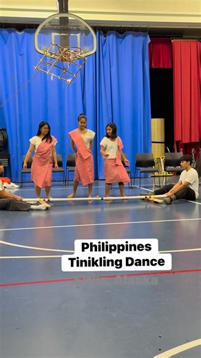 High school and Blatchley kids are the dancers of this "Tinikling". It seems easy, but when you try, it's a lot harder than it looks; it takes practice stepping between the two poles, and it's fun when you get the hang of it. #highlights #viewersreels #followers #nonfollowersh | Esther Javier-Schmitt