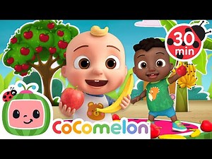 Apples And Bananas! 🍎🍌 | Dance Party | CoComelon Nursery Rhymes & Kids Songs