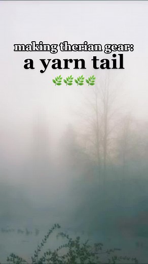 making a yarn tail ! 🐾 (this tail wasn’t meant to be realistic btw. it’s kind of a combination of a red fox tail and a calico cat tail) #therian #therianthrope #therianthropy #theriansoftiktok #theriansarevalid #theriansafeplace #theriansafespace #theriangear #theriantail #theriantailmaking #theriantails #therianyarntail #yarntail