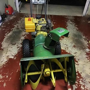 Old John Deere snowblower, help finding parts
