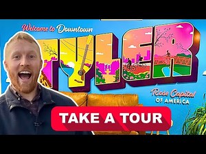 DOWNTOWN Tyler Texas COMPLETE GUIDED TOUR | Everything you NEED TO KNOW About Downtown TYLER TX