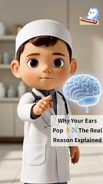 Why Your Ears Pop 👂✈️ — The Real Reason Explained #HealthFacts #Ears