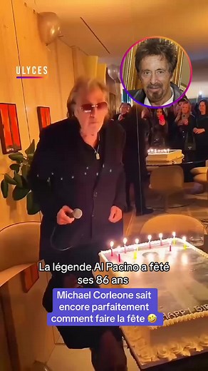 Al Pacino danse à 86 ans : vidéos et détails de la fête