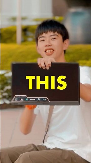 Introducing an INSANE upgrade to my on-the-go setup, ASUS ZenScreen MB169CK Portable Monitor !! 🖥️