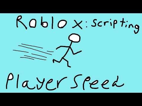 How To Change Player Speed In Roblox