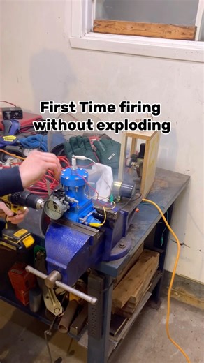 3D printed 2 stroke engine #engineering #automobile #2stroke #3dprinted