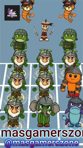 #shorts 18 Brainzot Run Merge Battle -#masgamerszone