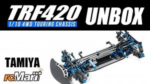 New Arrival! Tamiya 1/10 TRF420 4WD Belt Drive Onroad Chassis Kit EP #42345 The TRF420 is Tamiya’s successor to the popular TRF419 series which included the TRF419, TRF419X, and the TRF419XR. Our design team have come up with a host of brand-new parts designs that ensure this racing chassis takes the TRF Series of products to a different level. Quick Feature -1/10 scale 4WD R/C touring car chassis model assembly kit. -2 belt-driven 4WD drivetrain utilizes rear gear differential and front/center 