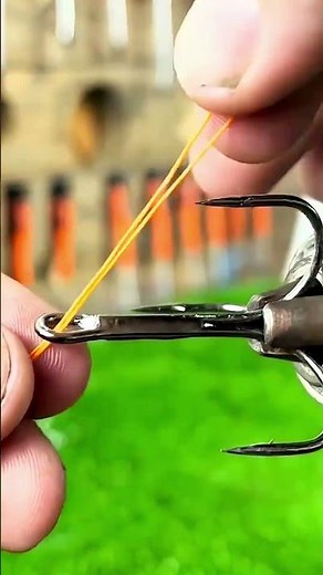 tying a fishing hook knot #fishing #knots