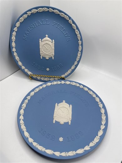 Decor Wedgwood Jasperware Plate for Marshall Field's 130th Anniversary Edition 1852-1982 Limited Edition - Etsy