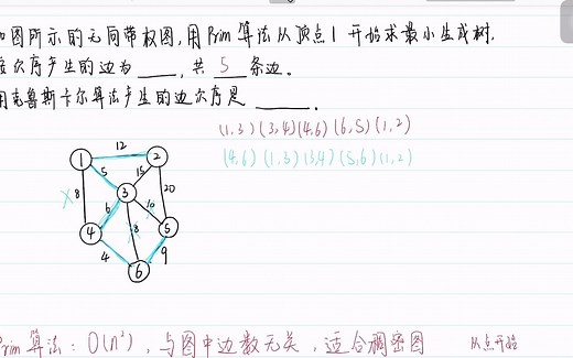 【期末向】一听就懂！最小生成树Prim&Kruskal算法