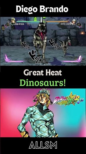 Diego Brando Dinosaurs! JoJo's Bizarre Adventure