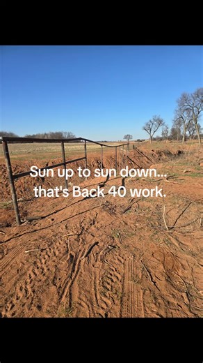 Those photos are perfect proof-of-work shots for your ranch fencing and gate installs. For Back 40 Dirt & Ironwork, captions that show hard work, durability, and rural trust tend to bring the best customers. Here are some strong options you could post with those pictures 👇 #familyowned #farmlife #welding #bluecollar #fyp
