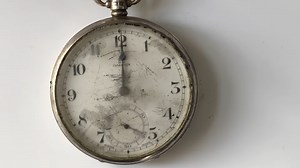 100-year-old Omega pocket watch found in toolbox - full restoration